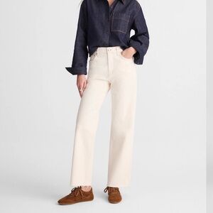 Madewell The Perfect Vintage Wide Leg Crop Jeans Size 26